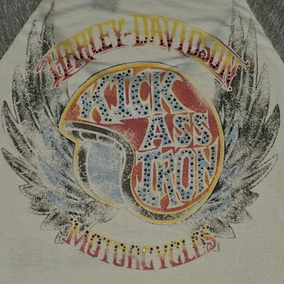 Harley-Davidson Rhinestone T-Shirt - Picture 7 of 7